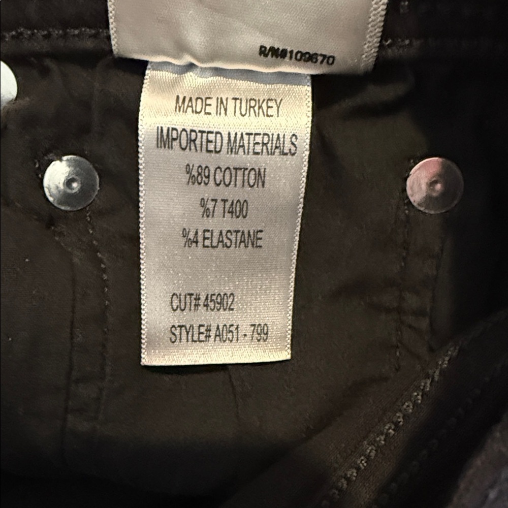 Agolde Black High-Waisted Skinny Jeans – Size 27 - Picture 7 of 7